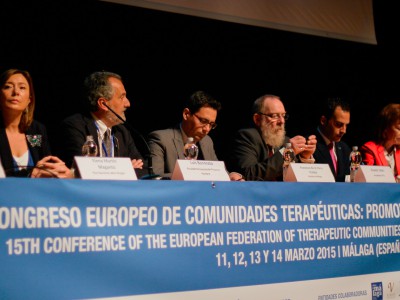 Congreso Europeo Comunidades Terapéuticas traducción simultánea ITC